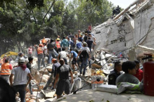 मेक्सिकोमा शक्तिशाली भूकम्प, मृत्यु हुनेको संख्या ११६ पुग्यो