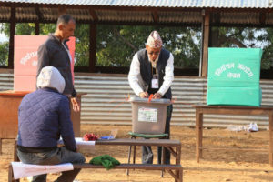 २ बजेसम्म ५० प्रतिसत मत खस्यो