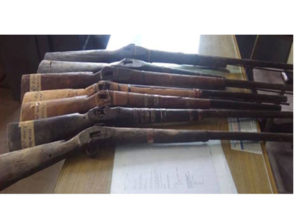 कुटपिटको घटनाका आरोपी समात्न जाँदा  ७ थान भरुवा बन्दुक बरामद