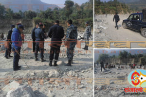 धनकुटामा बम बिस्फोट (फोटो फिचरसहित)