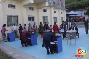 धनकुटामा नमूना मतदानले ल्यायो निर्वाचनको छनक