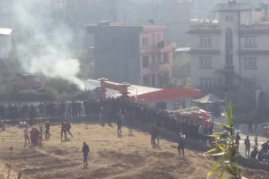 पेट्रोल भण्डारण गरेको ठाउँमा आगलागी