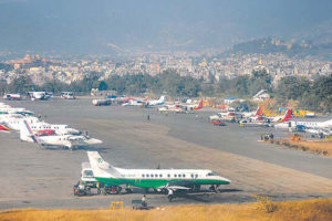 त्रिभुवन विमानस्थलमा अव हेलिकप्टर पार्किङ गर्न नपाइने
