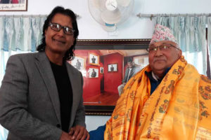 केपी शर्मा ओलीलाई राजेश हमालको बधाइ