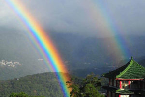 ताइवानमा ९ घण्टासम्म लाग्यो इन्द्रेणी, गिनिज रेकर्ड तोड्ने अपेक्षा