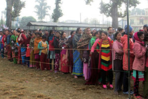 ३ बजेसम्म झण्डै ६० प्रतिशत मत खस्यो