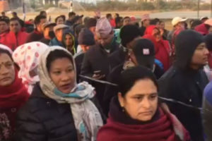 चिसो मौसमका बाबजुद मतदाताको उपस्थिति बाक्लो