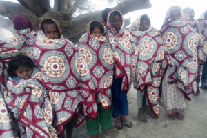 धुर्मुस–सुन्तली फाउन्डेशनद्वारा सप्तरीमा कम्बल वितरण