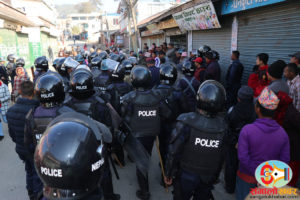 धनकुटामा प्रदर्शन हिंसात्मक बनेपछि निषेधित क्षेत्र घोषणा, अव के-के गर्न पाईदैन ?