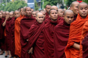 राखिनमा बौद्धमार्गीहरुको ¥यालीमा गोली प्रहार, सातको मृत्यु