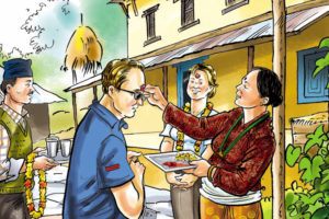 पर्यटनका लागि घरवास र पदयात्रा