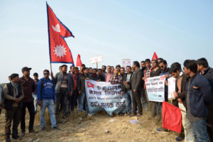 भारतले सीमा मिचेको क्षेत्रमा पुग्यो नेविसंघ