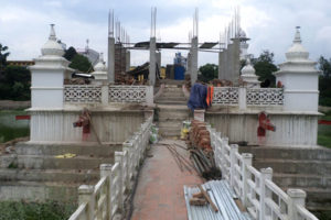 रानीपोखरी पुनःनिर्माण शुरु