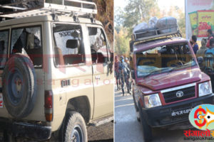 धनकुटामा बन्दका क्रममा चार वटा गाडी तोडफोड, बन्दकर्ता आक्रामक बन्दै