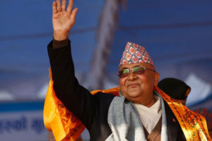 एमाले अध्यक्ष केपी शर्मा ओली प्रधानमन्त्रीमा नियुक्त