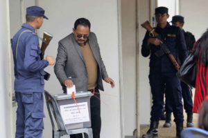 राष्ट्रियसभा सदस्य निर्वाचनको लागि मतदान (फोटो फिचर सहित)