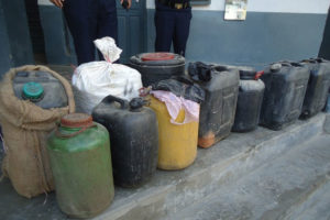 ५०० लि. घरेलु मदिरा बरामद