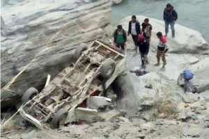 जिप दुर्घटनाः मृत्यु हुनेको संख्या तीन पुग्यो