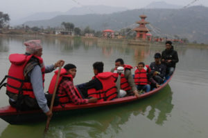 कालीगण्डकीको पानी लिफ्टिङ गरेर मिनी फेवातालमा डुंगा सञ्चालन