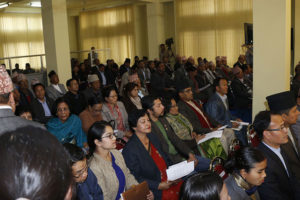 प्रदेश नं ३ को राजधानी सार्नुपर्नेमा सांसदहरुको जोड