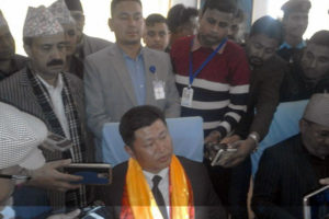 प्रदेश १ को मुख्यमन्त्री शेरधन राई  बन्ने पक्का