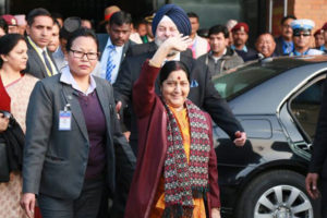 “नेपाल र भारतबीचको सम्बन्ध मेरो भ्रमणले मजबुत बनाउने छ”: स्वराज