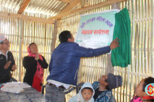 धनकुटामा महिलाले गरे भवन निमार्ण, पुरुषले गरे उद्घाटन