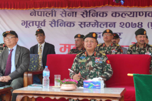 जिम्मेवारी पूरा गर्न कसर बाँकी राखिने छैनः नेपाली सेना
