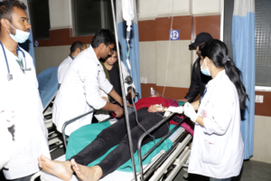 घाइतेको उपचार केएमसीमा