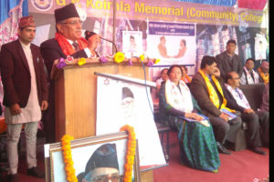 गिरिजा हामी सबैको अभिभावक: अध्यक्ष दाहाल