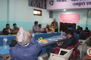 धनकुटामा पाँच जिल्लाका पत्रकारलाई सिकाइयो सुशासन र भ्रष्ट्राचारको समाचार लेखन सीप
