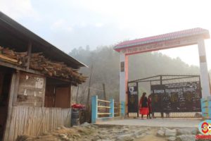 चौविसेको शारदा माविलाई श्रेष्ठले दिए १५ लाखको पुस्तकालय भवन