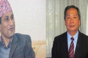 वन तथा वातावरणमन्त्री बस्नेतसँग जापानी राजदूतको भेट