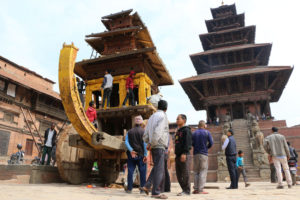 नौ दिन लामो बिस्केट जात्राको तयारी पूरा