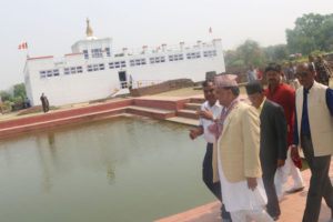 बौद्ध सम्मेलनको तयारीबारे मन्त्री पोखरेलद्वारा जानकारी