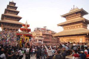 आजबाट बिस्केट जात्राः सुरक्षाका लागि १३ सय सुरक्षाकर्मी, ३४ स्थानमा सिसी टिभी