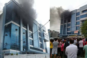 भाटभटेनीको आगलागी चार घण्टापछि नियन्त्रणमा