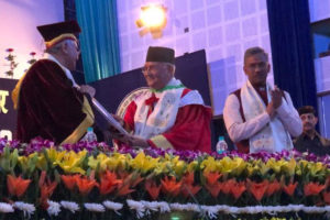 प्रधानमन्त्री ओलीले पाए विद्यावारिधिको उपाधि, ओली साँझ आठ बजे नेपाल आइपुग्ने