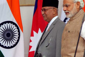 प्रधानमन्त्री ओली र मोदीबीच आज साँझ एकान्तवार्ता