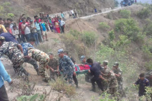 UPDATE: प्यूठान बस दुर्घटनामा मृतकको संख्या ६ पुग्यो, २० घाइते