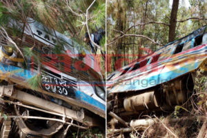 धनकुटामा बस दुर्घटना हुँदा १७ घाइते (घाइतेहरुको नामावलीसहित)