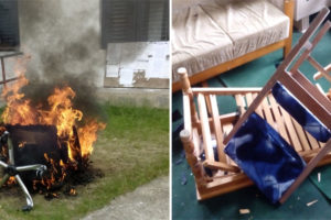 धनकुटा बहुमुखी क्याम्पस प्रमुखको कुर्सी बिद्यार्थीले जलाए, कार्यकक्ष पनि तोडफोड