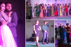 धनकुटामा यस्तो देखियो ढाका कपडा फेसन सो (भिडियोसहित)