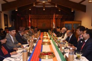 द्विपक्षीय शिखर बैठकमा चित्रण भएको प्रधानमन्त्री मोदीको नेपाल भ्रमण
