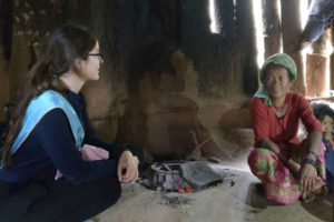 मिस नेपाल चेपाङ बस्तीमा पुगेपछि…