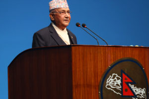 सरकारको ध्यान विकास निर्माणमा केन्द्रित : प्रधानमन्त्री