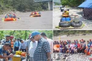 तमोर नदीले बगाएकालाई उद्धार गर्न सशस्त्रले यसरी गर्यो पूर्व अभ्यास (भिडियोसहित)