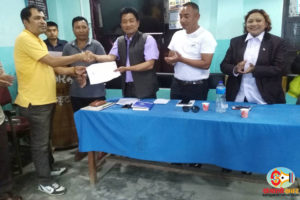 धनकुटाका पत्रकारले बुझाए स्थानीय सरकारलाई ज्ञापनपत्र