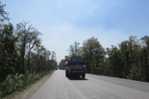 नारायणगढ-मुग्लिन सडक कालोपत्रे गरेर सकियो, दैनिक ६ घण्टा बन्द हट्यो