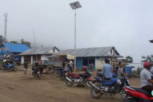 धनकुटाको सहिदभूमी क्षेत्रमा राखियो सडक बत्ति